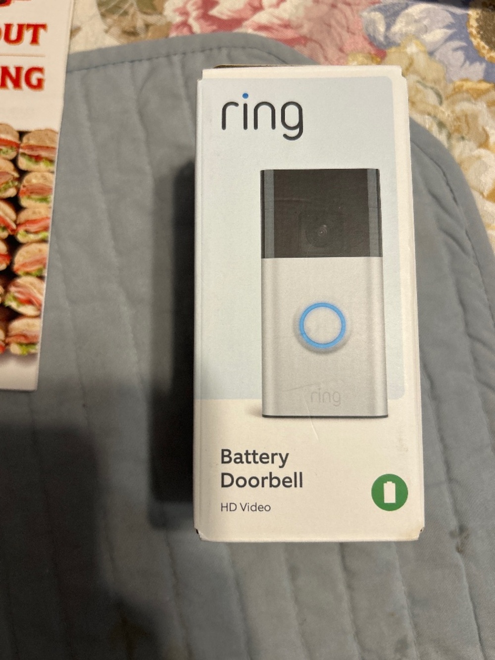 Ring battery doorbell HD Video